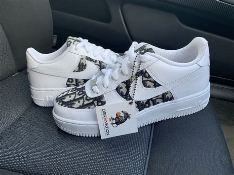 nike air force dior print|Dior air force 1 price.